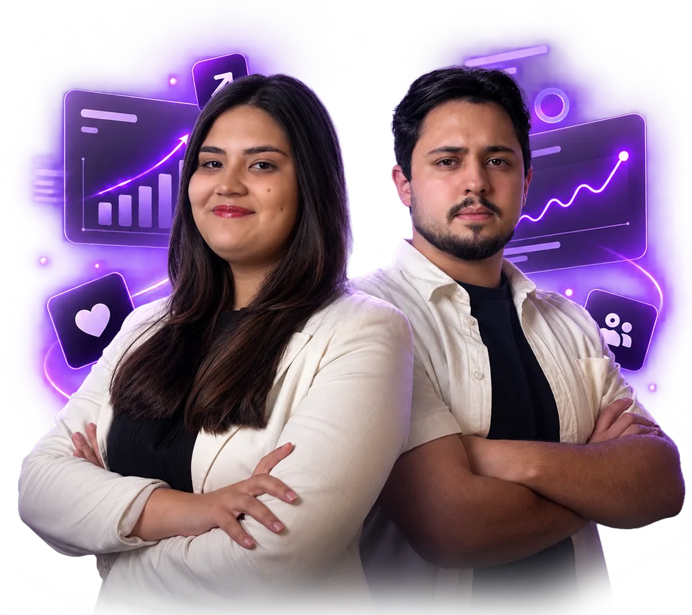 Bianca Gonçalves e Gustavo Henrique, sócios da Realiize