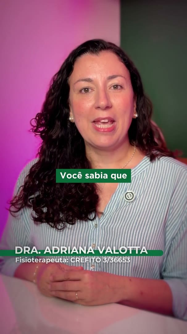 Vídeo para En Dian Clínica Médica: Vídeo explicativo com a Dra. Adriana Valotta, com animação da musculatura.