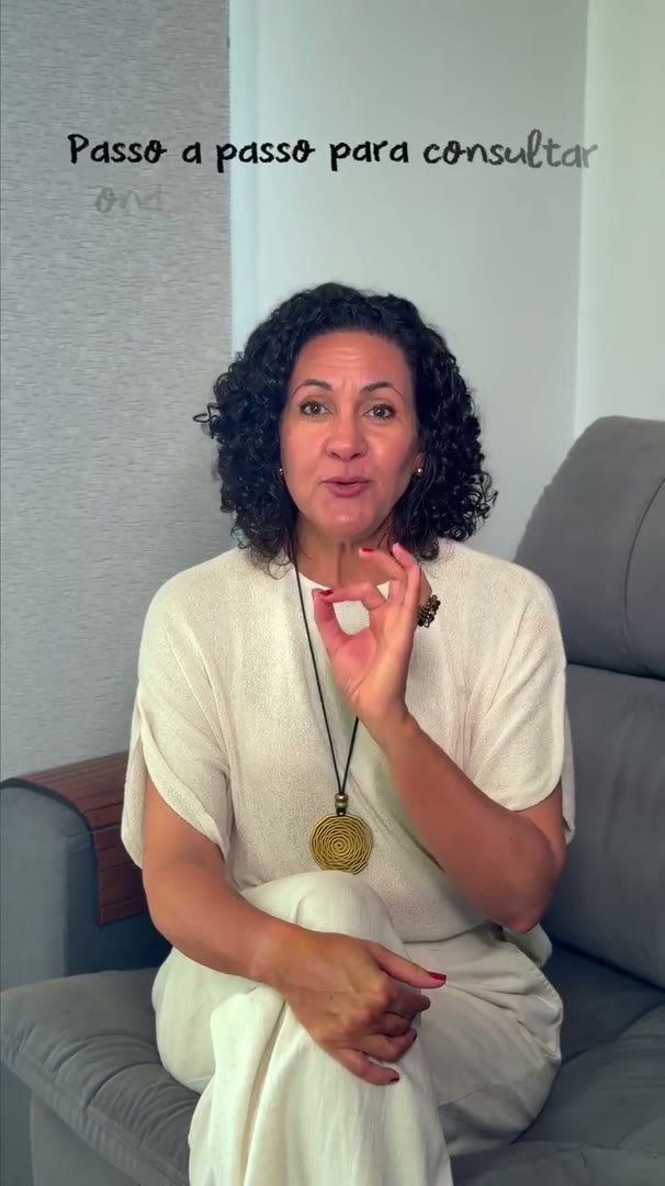 Vídeo para Patrícia Gomes: Vídeo tutorial: o passo a passo da consulta, com a tela explicada.